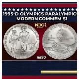 1995-d Olympics Paralympics Modern Commem Dollar $