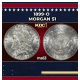 1899-o Morgan Dollar $1 Grades ms63