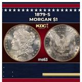1879-s Morgan Dollar $1 Grades ms63