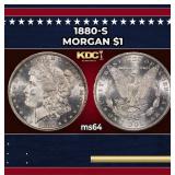 1880-s Morgan Dollar $1 Grades ms64