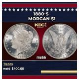 1880-s Morgan Dollar $1 Grades ms66