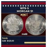 1879-s Morgan Dollar $1 Grades ms66