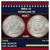 1894-o Morgan Dollar $1 ms62+ USCG