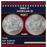 1885-o Morgan Dollar $1 ms66+ SEGS