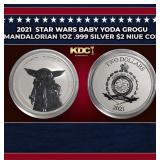 2021  Star Wars Baby Yoda Grogu The Mandalorian 1o