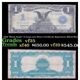 1899 $1 large size Silver Certificate "Black Eagle