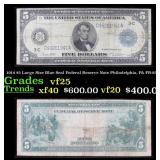 1914 $5 Large Size Blue Seal Federal Reserve Note