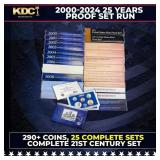 1983-1997 Full Run of US Mint Prestige Proof Sets