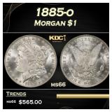 1885-o Morgan Dollar $1 ms66+ SEGS
