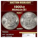 1900-o Morgan Dollar $1 ms66+ SEGS