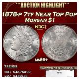1889-o Morgan Dollar Colorfully Toned TOP POP! $1