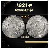 1921-p Morgan Dollar $1 Grades ms65+