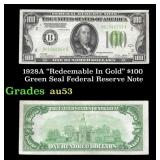 1928a $100 Green Seal Federal Reserve Note St. Lou