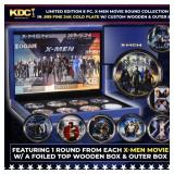 1926-1962 6 Coin Marilyn Monroe Gold Plated Round