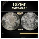 1879-s Morgan Dollar $1 Grades ms64
