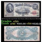 1907 Speelman/White $5 Large Size Legal Tender Not