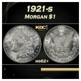 1921-s Morgan Dollar $1 Grades ms62+