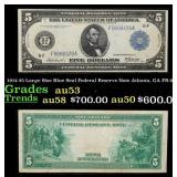 1914 FR-911 $10 Large Size Blue Seal Federal Reser