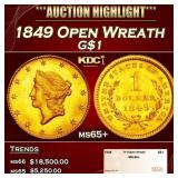 1871-s Gold Liberty Quarter Eagle $2 1/2 ms62+ USC