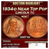 1958-d Washington Quarter Colorfully Toned Near To