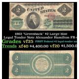 1891 Tillman/Morgan $2 Large Size Silver Certifica