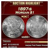 1897-s Morgan Dollar $1 ms66+ SEGS