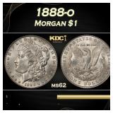 1888-o Morgan Dollar $1 Grades ms62