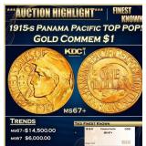 1915-s Panama Pacific Gold Commem Dollar TOP POP!