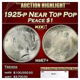 1885-s Morgan Dollar Near Top Pop $1 ms66+ SEGS