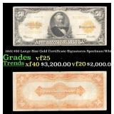 The Famous Ten-Dollar "Bison Note" of 1901 $10 Uni