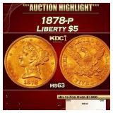 1854 Ty 1 Gold Dollar $1 ms65+ SEGS