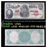 1914 FR-988 $20 Large Size Blue Seal Federal Resrv
