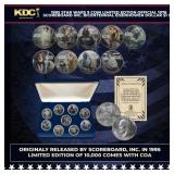 Complete 4 Coin 1945 Mercury Dime Set P, D, S & Ra