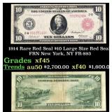 1914 FR-1039 Cleveland $50 Green Seal Federal Rese