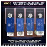 1988 United States Mint Prestige Proof Set 6 Coins