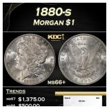 1880-s Morgan Dollar $1 ms66+ SEGS