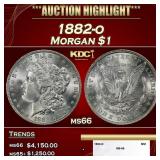 1882-o Morgan Dollar $1 ms66 SEGS
