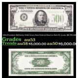 1934 FR-2201B $500 Green Seal Federal Reserve Note