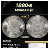 1880-s Morgan Dollar $1 ms66+ SEGS