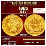 1907-p Gold Liberty Half Eagle $5 ms66+ SEGS