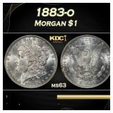 1883-o Morgan Dollar $1 Grades ms63