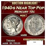 1857 Flying Eagle Cent 1c ms63 USCG