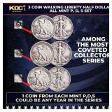 5 Coin American Dollar Legacy Set, 5 US Dollar Coi