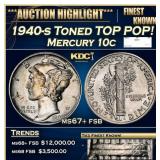 1909-s Lincoln Cent TOP POP! 1c ms67+ rd SEGS