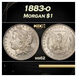 1883-o Morgan Dollar $1 Grades ms62