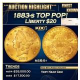 1894-p Gold Liberty Eagle TOP POP! $10 ms65 SEGS