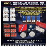 1968-2019 50+ Years Mint Set Run - 823 Coins, 50 C