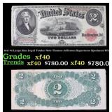 1917 Speelman/White $2 Large Size Legal Tender Not