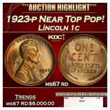 1943-d Lincoln Cent TOP POP! 1c ms68+ SEGS