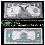 1899 $1 large size Silver Certificate "Black Eagle